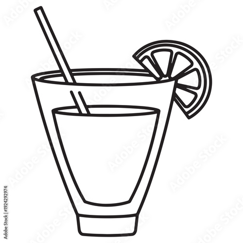 glass of cola with ice