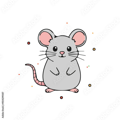 Mouse vector and icon design