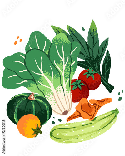 vegetables and fruits