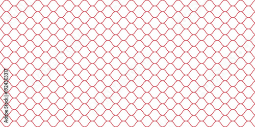 Mesh texture for fishing net. Seamless pattern for sportswear or football gates, volleyball net, basketball hoop, hockey, athletics. Abstract net background for sport. Vector