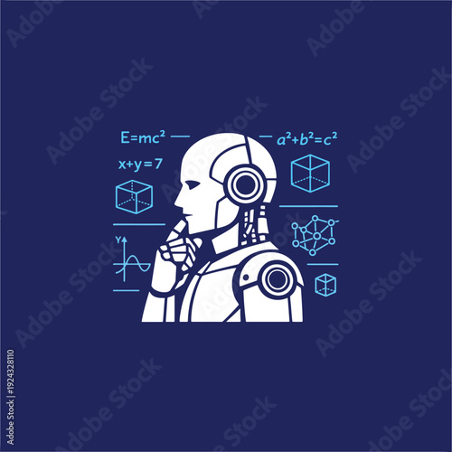 The Concept of Intelligent Artificial Intelligence Robots that Learn Mathematics and Science