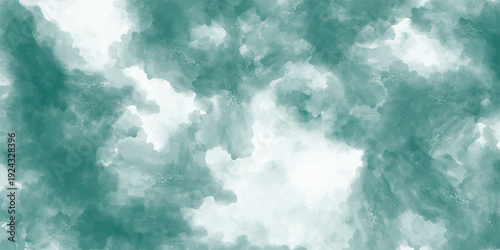 Deep Navy-Blue Abstract Watercolor Texture with Artistic Paint Wash.