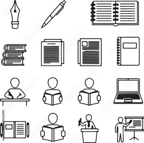 Minimalist placeholder for a vector file icon or document preview