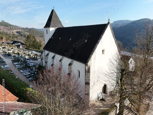 Wehrkirchenstraße Bucklige Welt, die Wehrkirche Bromberg 