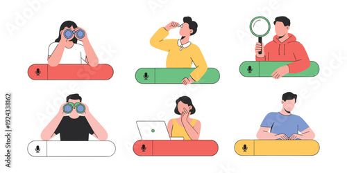 People Searching and Working with Search Bars research