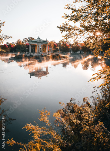 The Forest Park bandstand located in St. Louis, Missouri.