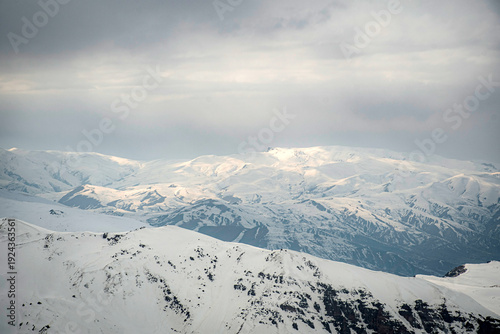snow covered mountain
