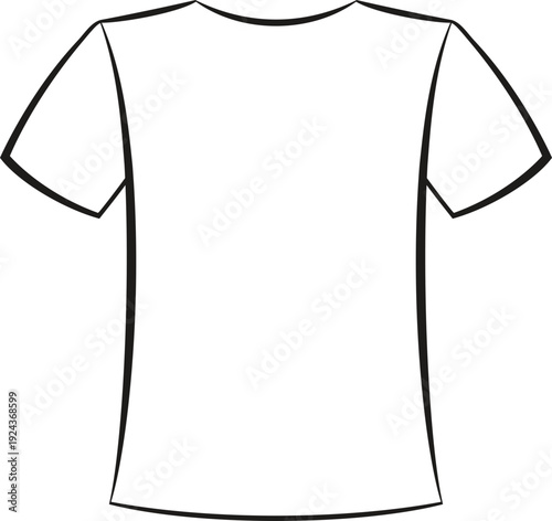 Schilderij op canvas T-shirt icon