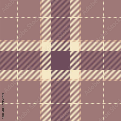Newborn vector tartan check, up pattern texture textile. Folded background plaid seamless fabric in pastel and light colors.