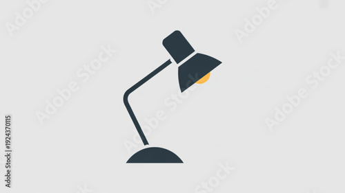 A lamp on a white background presents a clean and refined visual that emphasizes design, structure, and functionality.