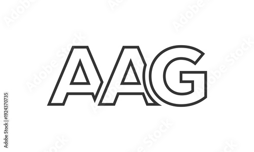 Free Download AAG logo design template with strong and modern bold text. Initial based vector logotype featuring simple and minimal typography. Trendy company identity. - GFXLoad