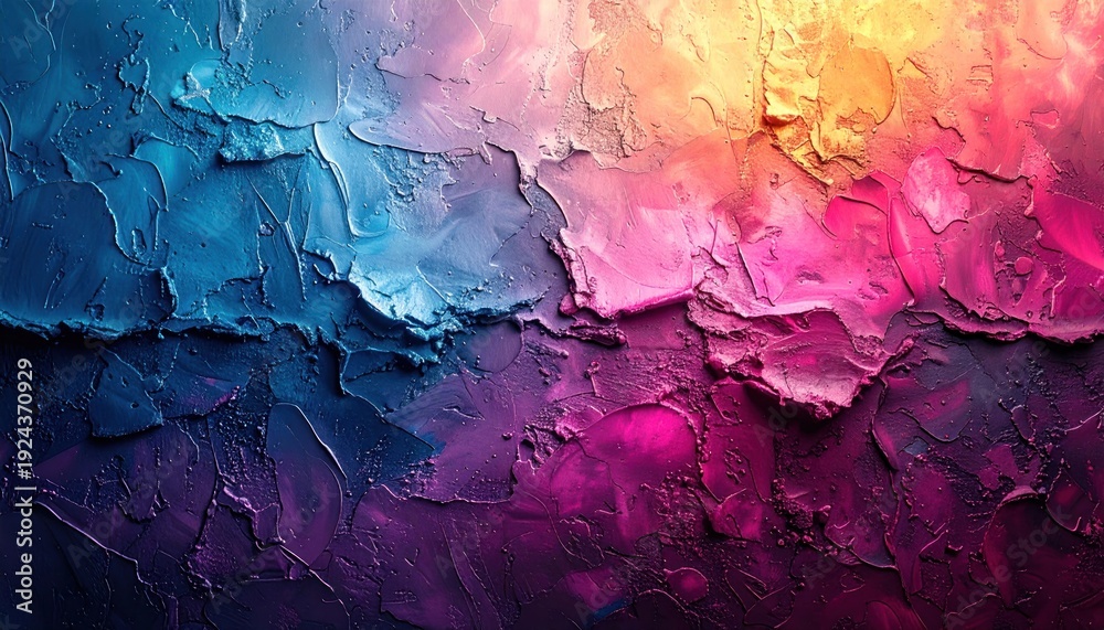 Naklejka premium Abstract Textured Background with Vibrant Colors and Artistic Impression.