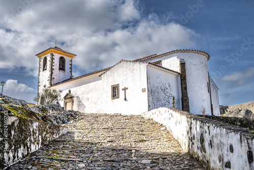The medieval village of Marvao in the district of Portalegre, Portugal