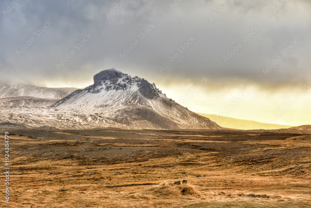 Obraz premium Landscape on the Snaefellsnes Peninsula in Iceland