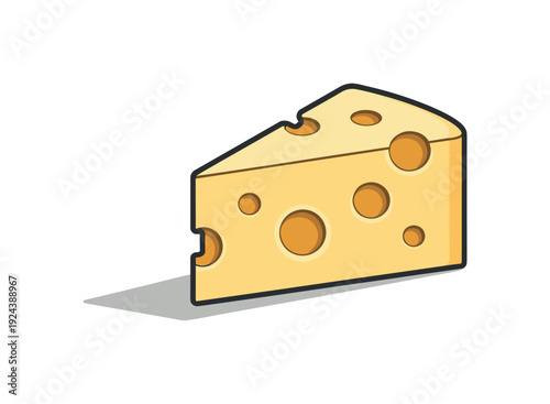 Geometric Edge Design. Cheesew edge silhouette shown in astr aight fr ont viewemph asiz ing cle ansh arp edges and bal ancedtri