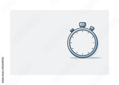 S topw atchm inim al object shown in astr aight fr ont view wi thex actsymmetry andbl ankdi al positi oned in the right third ofa