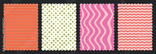 Vibrant textile patterns and designs