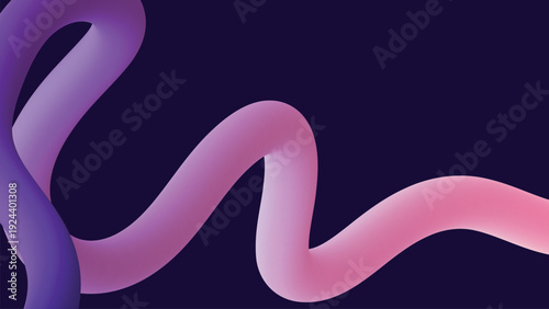 Vibrant purple and pink gradient waveform on dark background
