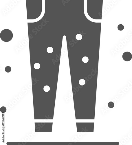 Pent icon vector Pattern Pent Garments Outline Icon. clothes icon short and clothing, Pent icon vector Pent outline vector icon which can easily edit Pent outline vector icon which can easily edit.
