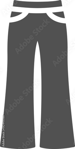 Pent icon vector Pattern Pent Garments Outline Icon. clothes icon short and clothing, Pent icon vector Pent outline vector icon which can easily edit Pent outline vector icon which can easily edit.