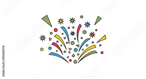 A white background with a simple stylized pink ribbon illustration