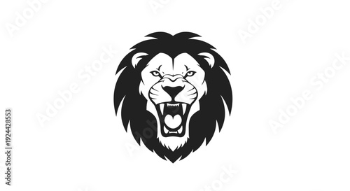 Fierce Lion Head Logo