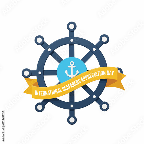 International Seafarers Appreciation Day Emblem.