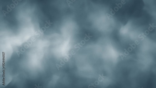 Soft cloudy background with gentle mist slowly rising upward, calm atmospheric sky texture with smooth motion and dreamy blue tones. Seamless looping animation.