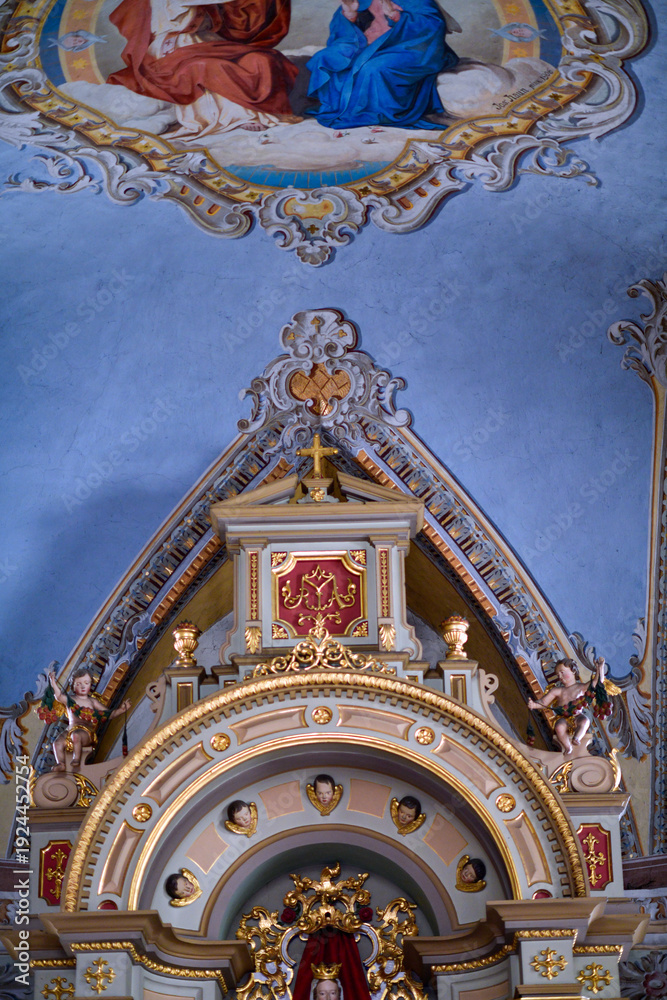 Obraz premium Innenansicht der Frauenkirche (