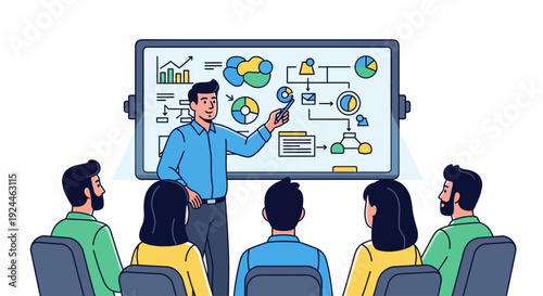 Innovative Corporate Brainstorming Session