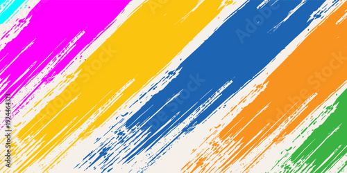 Colorful paint splash isolated on white background. Abstract colorful splash. Colorful paint explosion, illustration. eps 10