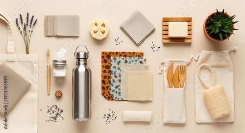 Eco friendly zero waste sustainable lifestyle products collection