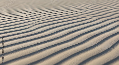 sand ripples on the beach