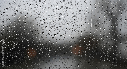 raindrops on window
