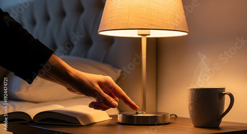 lamp in the bedroom