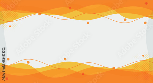 Modern Abstract Wavy Orange Yellow Background Design.abtsrack orange wave copyspace background,presentation background,ppt background,business background