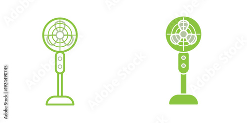Air Fan icon design template