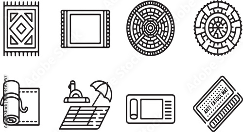 A collection of various ancient and historical artifacts and tools Vector