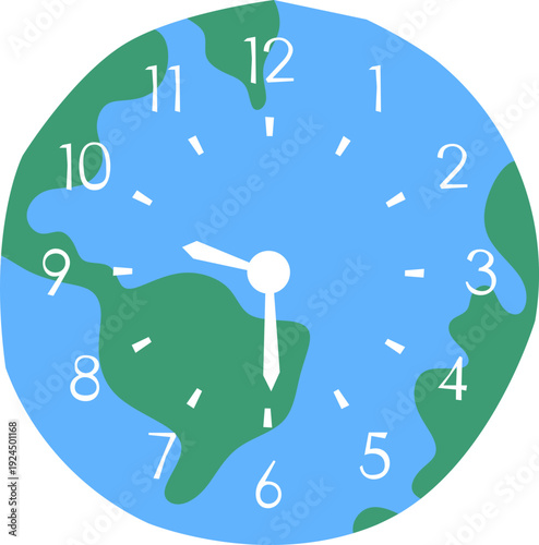 Earth Hour Clock