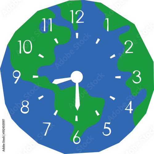 Earth Hour Clock