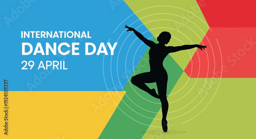 Dancer celebrates International Dance Day with dynamic movement