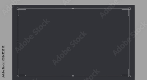 Black Pool Table with White Trim.