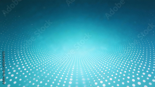 Abstract blue digital background with a pattern of white dots creating a futuristic, technological design. Ideal for tech-related concepts, data visualization, or modern graphic design projects.