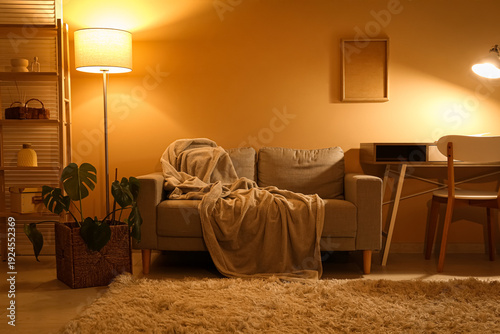 Interior of night living ro...