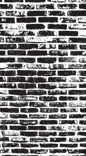13-65. Old and worn brick wall surface texture vector image - illustration.