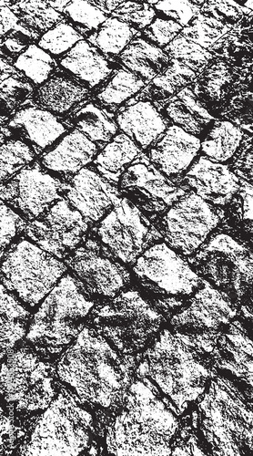 Wallpaper Mural 13-97. Stonewall Texture Vector Image Stacked of Diamond stone - Illustration. Torontodigital.ca