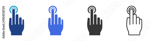 DTP icon set multiple style collection