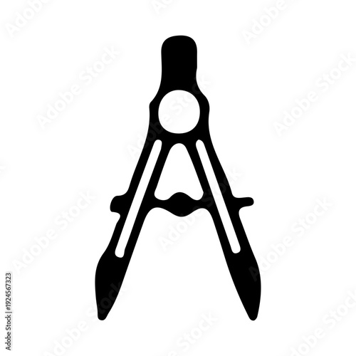Drawing Compass Tool Icon