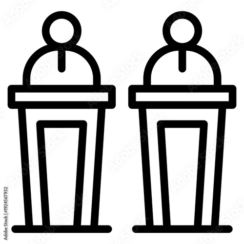 Politics icon vector illustration