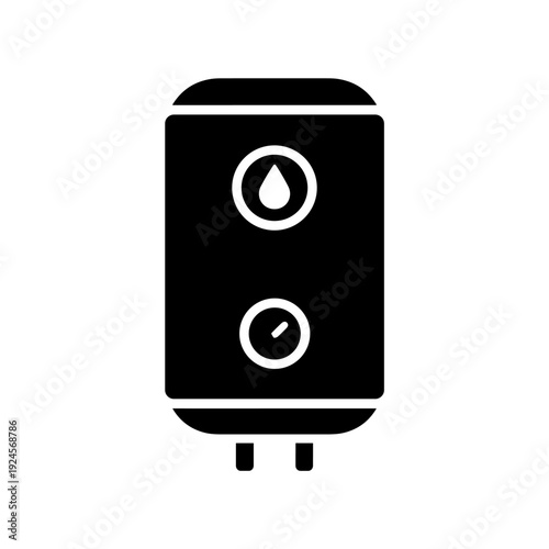 Water Heater with Control Panel for Installation and Repair Services